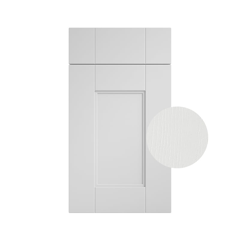 Mason White Woodgrain Finish Kitchen Doors Smart Kitchen Doors